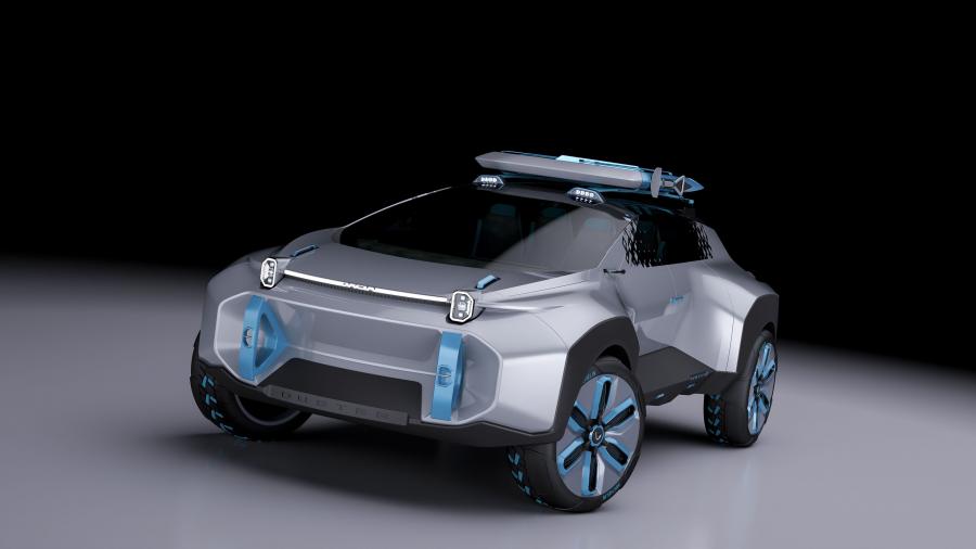  Dacia Duster Concept by Artyom Trofimenko 2019 года  (фото 15 из 50)